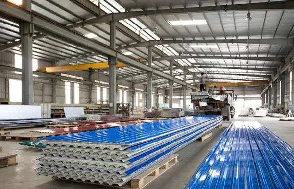 bảo quản tôn trong kho
