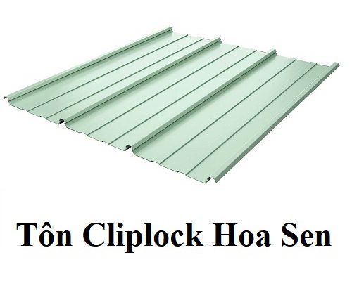 tôn cliplock Hoa Sen