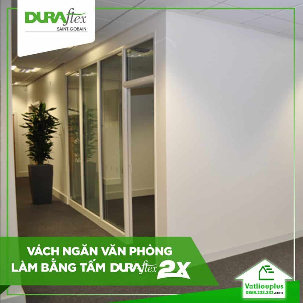 tấm duraflex làm vách ngăn