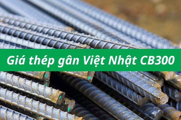 Giá thép gân Việt Nhật CB300