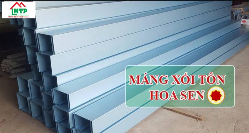 bảng báo giá máng xối tôn hoa sen