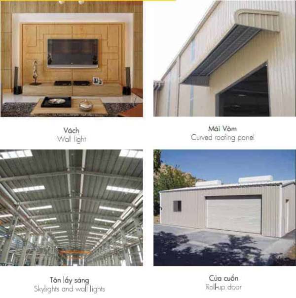 ứng dụng của tôn cách nhiệt trong xây dựng