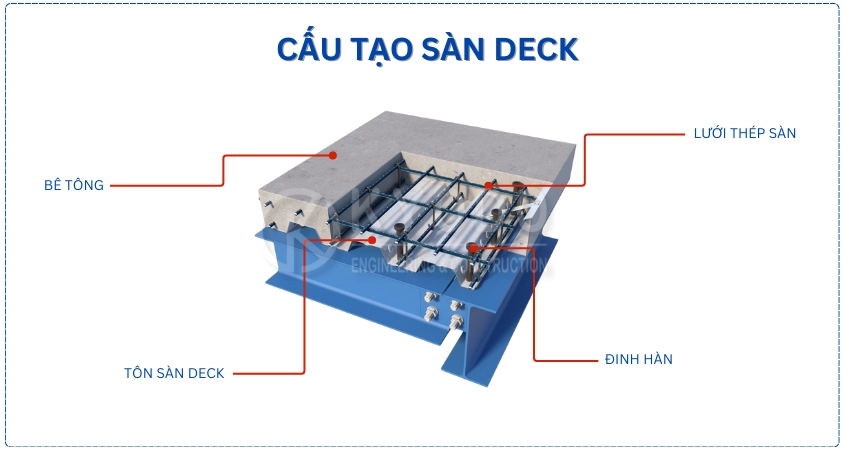 cấu tạo sàn Deck