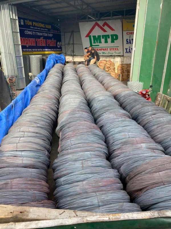 dây kẽm 1mm đen mềm