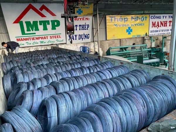 dây kẽm buộc đen mềm 1mm