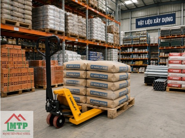 xe nâng vật liệu